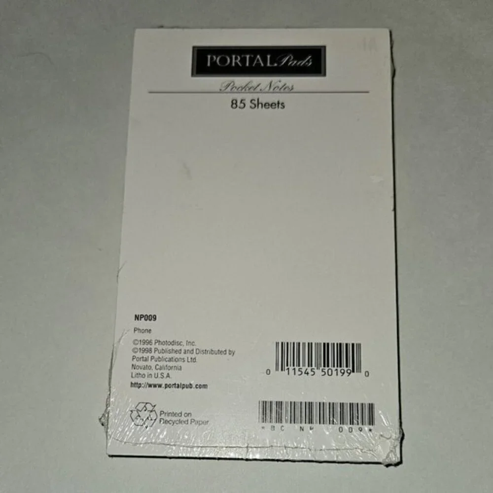 2 VTG Another Important Call Note Notepad Message 85 Sheets Blah Blah NEW SEALED